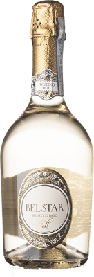 16,95 € Бесплатная доставка | Белое игристое вино Bel Star D.O.C. Prosecco Венето Италия Chardonnay, Pinot White, Glera, Verdiso бутылка 75 cl