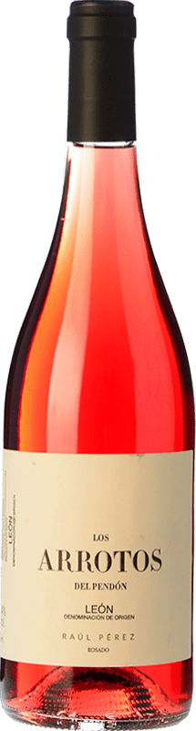 9,95 € Free Shipping | Rosé wine Raúl Pérez Los Arrotos del Pendón Rosado I.G.P. Vino de la Tierra de Castilla y León Castilla y León Spain Prieto Picudo Bottle 75 cl