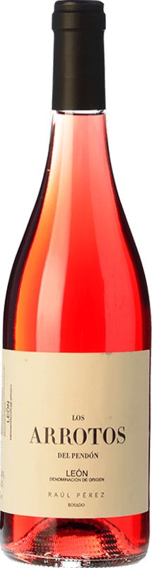 9,95 € Бесплатная доставка | Розовое вино Raúl Pérez Los Arrotos del Pendón I.G.P. Vino de la Tierra de Castilla y León Кастилия-Леон Испания Prieto Picudo Бутылка 75 cl