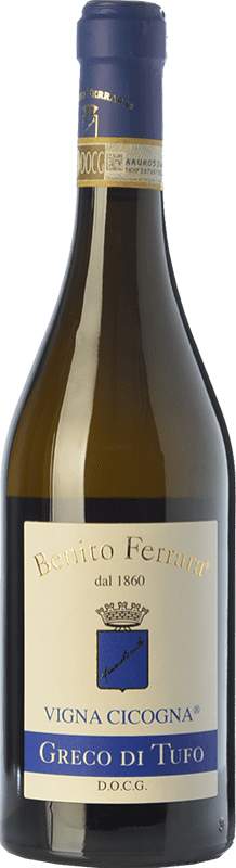 25,95 € Envoi gratuit | Vin blanc Benito Ferrara Vigna Cicogna D.O.C.G. Greco di Tufo  Campanie Italie Greco di Tufo Bouteille 75 cl