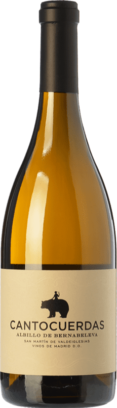 19,95 € Free Shipping | White wine Bernabeleva Cantocuerdas Crianza D.O. Vinos de Madrid Madrid's community Spain Albillo Bottle 75 cl