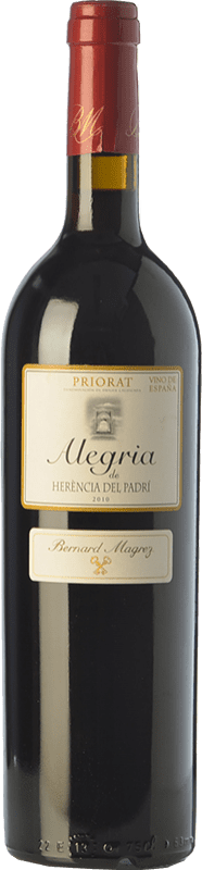 27,95 € Free Shipping | Red wine Bernard Magrez Alegria de Herència del Padrí Aged D.O.Ca. Priorat Catalonia Spain Merlot, Syrah, Grenache, Cabernet Sauvignon, Carignan Bottle 75 cl