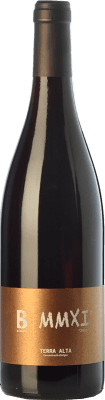 36,95 € Envío gratis | Vino Tinto Bernaví MMXI Crianza D.O. Terra Alta Cataluña España Merlot, Garnacha, Cabernet Sauvignon, Samsó 75 cl