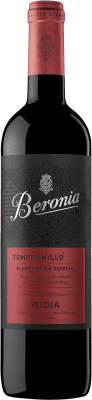 13,95 € 免费送货 | 红酒 Beronia Producción Especial 年轻的 D.O.Ca. Rioja 拉里奥哈 西班牙 Tempranillo 瓶子 75 cl