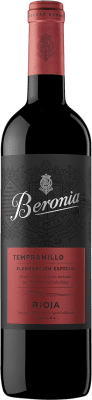 19,95 € 免费送货 | 红酒 Beronia Producción Especial 年轻的 D.O.Ca. Rioja 拉里奥哈 西班牙 Tempranillo 瓶子 75 cl