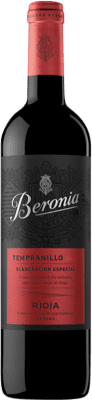 19,95 € Free Shipping | Red wine Beronia Producción Especial Young D.O.Ca. Rioja The Rioja Spain Tempranillo Bottle 75 cl