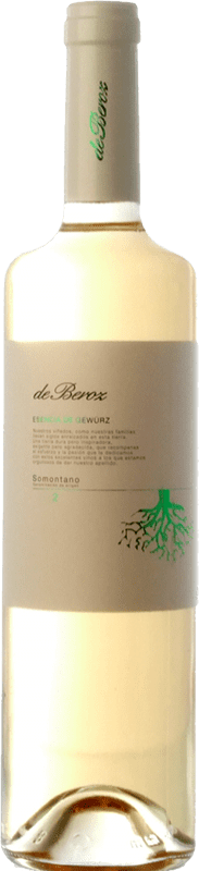 7,95 € Envío gratis | Vino blanco Beroz Esencia de D.O. Somontano Aragón España Gewürztraminer Botella 75 cl