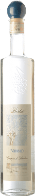 49,95 € Envio grátis | Aguardente Grappa Berta Nibbio di Nebbiolo Piemonte Itália Garrafa 70 cl