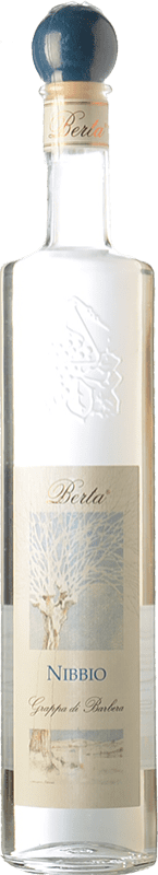 52,95 € Free Shipping | Grappa Berta Nibbio di Nebbiolo Piemonte Italy Nebbiolo Bottle 70 cl