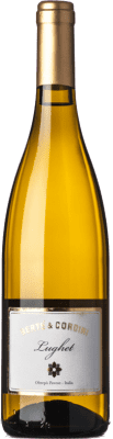 10,95 € Envio grátis | Vinho branco Bertè & Cordini Lughet D.O.C. Oltrepò Pavese Lombardia Itália Chardonnay Garrafa 75 cl