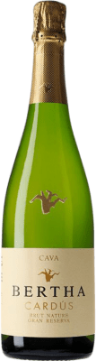 24,95 € 免费送货 | 白起泡酒 Bertha Cardús Brut Nature 大储备 D.O. Cava 加泰罗尼亚 西班牙 Macabeo, Xarel·lo, Parellada 瓶子 75 cl