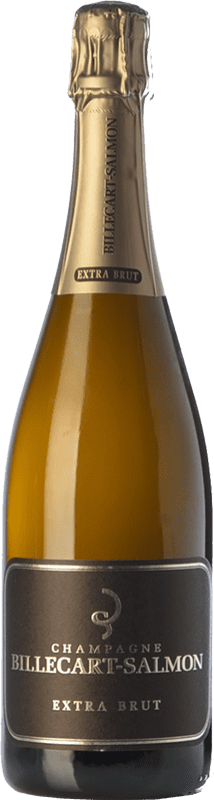 49,95 € Envio grátis | Espumante branco Billecart-Salmon Extra Brut Reserva A.O.C. Champagne Champagne França Pinot Preto, Chardonnay, Pinot Meunier Garrafa 75 cl