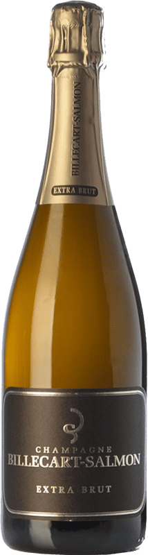 49,95 € Kostenloser Versand | Weißer Sekt Billecart-Salmon Extra Brut Reserve A.O.C. Champagne Champagner Frankreich Spätburgunder, Chardonnay, Pinot Meunier Flasche 75 cl