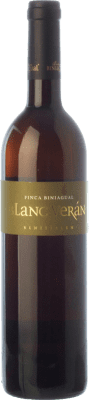 10,95 € Envio grátis | Vinho branco Biniagual Blanc Verán D.O. Binissalem Ilhas Baleares Espanha Chardonnay, Mascate Grão Pequeno, Premsal Garrafa 75 cl