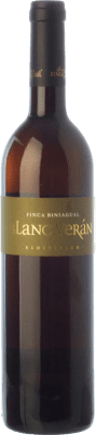 9,95 € Free Shipping | White wine Biniagual Blanc Verán D.O. Binissalem Balearic Islands Spain Chardonnay, Muscatel Small Grain, Premsal Bottle 75 cl