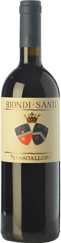 29,95 € 免费送货 | 红酒 Biondi Santi Jacopo Sassoalloro I.G.T. Toscana 托斯卡纳 意大利 Sangiovese 瓶子 75 cl
