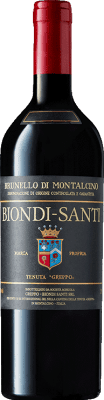 244,95 € Бесплатная доставка | Красное вино Biondi Santi D.O.C.G. Brunello di Montalcino Тоскана Италия Sangiovese бутылка 75 cl