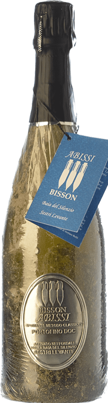 59,95 € Free Shipping | White Sparkling Wine Bisson Abissi Zéro Dosage — Brut Nature Reserve — Aged I.G.T. Portofino Liguria Italy Vermentino, Bianchetta 75 cl