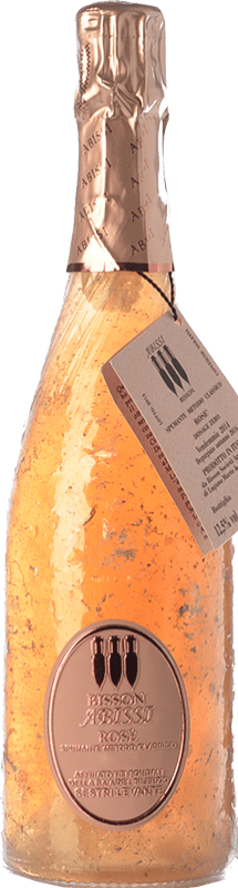 59,95 € Free Shipping | Rosé Sparkling Wine Bisson Abissi Zéro Dosage — Brut Nature Rosé I.G.T. Vino Spumante di Qualità Italy Ciliegiolo, Granazza 75 cl