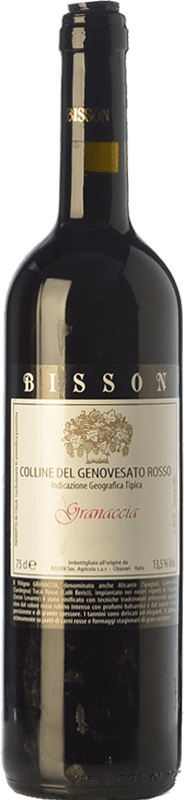 19,95 € Free Shipping | Red wine Bisson Il Granaccia I.G.T. Colline del Genovesato Liguria Italy Grenache Bottle 75 cl