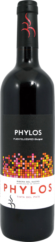 13,95 € Free Shipping | Red wine Blas Serrano Phylos Crianza D.O. Ribera del Duero Castilla y León Spain Tempranillo Bottle 75 cl