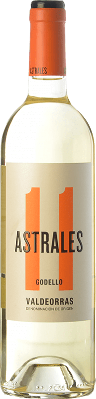 22,95 € Envío gratis | Vino blanco Astrales D.O. Valdeorras Galicia España Godello Botella 75 cl