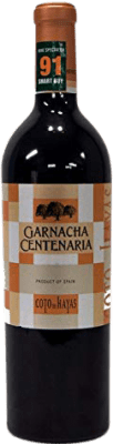13,95 € Free Shipping | Red wine Bodegas Aragonesas Coto de Hayas Centenaria Joven D.O. Campo de Borja Aragon Spain Grenache Bottle 75 cl