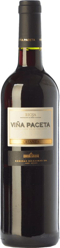 8,95 € Free Shipping | Red Wine Bodegas Bilbaínas Viña Paceta Crianza — Aged D.O.Ca. Rioja The Rioja Spain Tempranillo Bottle 75 cl