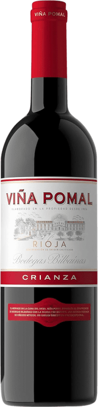 13,95 € Envoi gratuit | Vin rouge Bodegas Bilbaínas Viña Pomal Centenario Crianza D.O.Ca. Rioja La Rioja Espagne Tempranillo Bouteille 75 cl