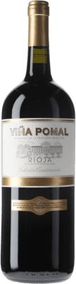 23,95 € Kostenloser Versand | Rotwein Bodegas Bilbaínas Viña Pomal Centenario Alterung D.O.Ca. Rioja La Rioja Spanien Tempranillo Magnum-Flasche 1,5 L