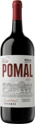 26,95 € Envoi gratuit | Vin rouge Bodegas Bilbaínas Viña Pomal Centenario Crianza D.O.Ca. Rioja La Rioja Espagne Tempranillo Bouteille Magnum 1,5 L