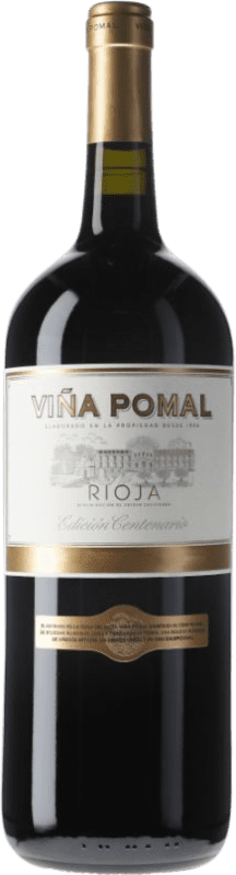 19,95 € Free Shipping | Red wine Bodegas Bilbaínas Viña Pomal Centenario Crianza D.O.Ca. Rioja The Rioja Spain Tempranillo Magnum Bottle 1,5 L