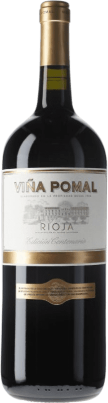 26,95 € Envoi gratuit | Vin rouge Bodegas Bilbaínas Viña Pomal Centenario Crianza D.O.Ca. Rioja La Rioja Espagne Tempranillo Bouteille Magnum 1,5 L