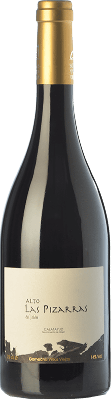 19,95 € Envío gratis | Vino tinto Bodegas del Jalón Alto las Pizarras Crianza D.O. Calatayud Aragón España Garnacha Botella 75 cl