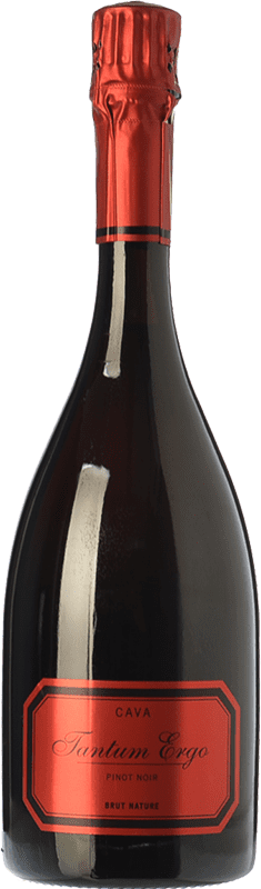 32,95 € Free Shipping | White sparkling Hispano-Suizas Tantum Ergo Brut Nature Reserva D.O. Cava Catalonia Spain Pinot Black Bottle 75 cl