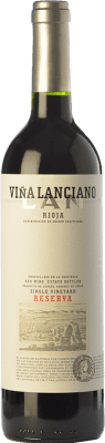 22,95 € 免费送货 | 红酒 Lan Viña Lanciano 预订 D.O.Ca. Rioja 拉里奥哈 西班牙 Tempranillo, Graciano, Mazuelo 瓶子 75 cl