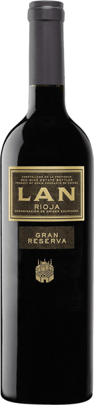 24,95 € Kostenloser Versand | Rotwein Lan Große Reserve — Lange Reifung D.O.Ca. Rioja La Rioja Spanien Tempranillo, Mazuelo Flasche 75 cl