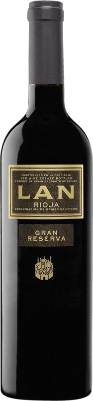25,95 € Envio grátis | Vinho tinto Lan Grande Reserva D.O.Ca. Rioja La Rioja Espanha Tempranillo, Mazuelo Garrafa 75 cl