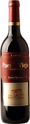 7,95 € Spedizione Gratuita | Vino rosso Bodegas Riojanas Puerta Vieja Crianza D.O.Ca. Rioja La Rioja Spagna Tempranillo, Graciano, Mazuelo Bottiglia 75 cl