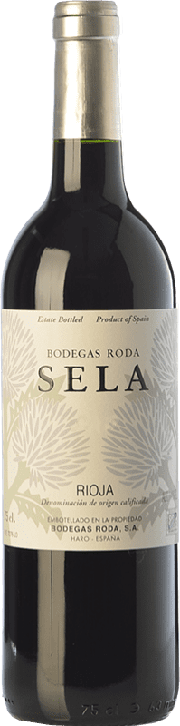 19,95 € 送料無料 | 赤ワイン Bodegas Roda Sela 高齢者 D.O.Ca. Rioja ラ・リオハ スペイン Tempranillo, Graciano ボトル 75 cl