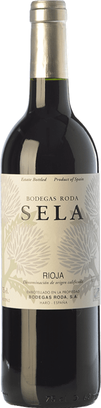 19,95 € Envio grátis | Vinho tinto Bodegas Roda Sela Crianza D.O.Ca. Rioja La Rioja Espanha Tempranillo, Graciano Garrafa 75 cl