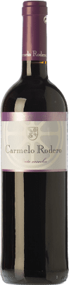 8,95 € 免费送货 | 红酒 Carmelo Rodero Cosecha 年轻的 D.O. Ribera del Duero 卡斯蒂利亚莱昂 西班牙 Tempranillo 瓶子 75 cl