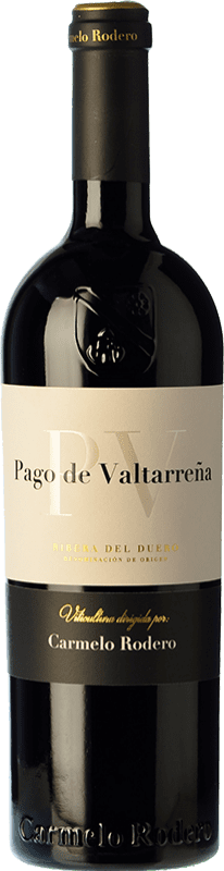 78,95 € Envoi gratuit | Vin Rouge Carmelo Rodero Pago de Valtarreña Réserve D.O. Ribera del Duero Castille et Leon Espagne Tempranillo, Cabernet Sauvignon 75 cl