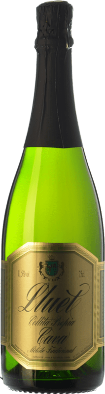 12,95 € 送料無料 | 白スパークリングワイン Bolet Lluet Ecològic ブルットの自然 予約 D.O. Cava カタロニア スペイン Macabeo, Xarel·lo, Parellada ボトル 75 cl