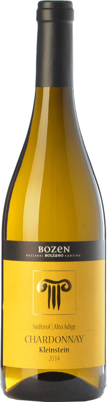 14,95 € Бесплатная доставка | Белое вино Bolzano Kleinstein D.O.C. Alto Adige Трентино-Альто-Адидже Италия Chardonnay бутылка 75 cl