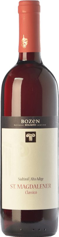 11,95 € Free Shipping | Red wine Bolzano St. Magdalener D.O.C. Alto Adige Trentino-Alto Adige Italy Lagrein, Schiava Gentile Bottle 75 cl