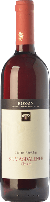 12,95 € Envoi gratuit | Vin Rouge Bolzano Sainte Magdalener D.O.C. Alto Adige Trentin-Haut-Adige Italie Lagrein, Schiava Bouteille 75 cl