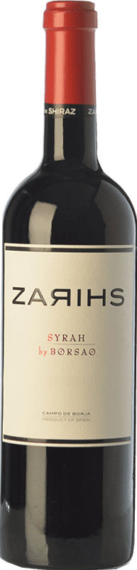 18,95 € Free Shipping | Red wine Borsao Zarihs Aged D.O. Campo de Borja Aragon Spain Syrah Bottle 75 cl