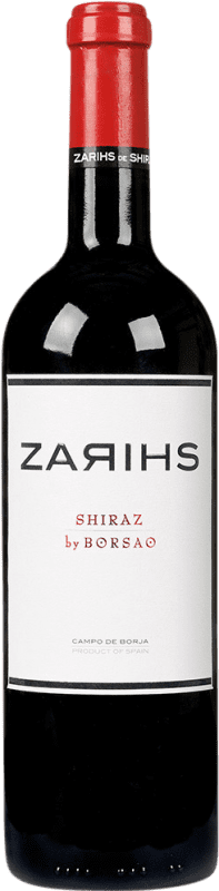 16,95 € Spedizione Gratuita | Vino Rosso Borsao Zarihs Crianza — Invecchiato in Botte D.O. Campo de Borja Aragona Spagna Syrah 75 cl