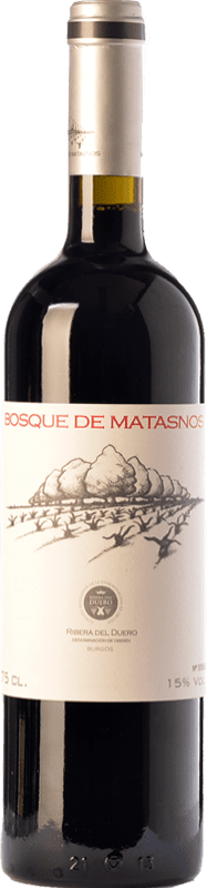 42,95 € Spedizione Gratuita | Vino rosso Bosque de Matasnos Crianza D.O. Ribera del Duero Castilla y León Spagna Tempranillo, Merlot Bottiglia 75 cl